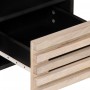 Mueble de TV madera maciza de mango 100x34x46 cm de , Almacenamiento para CD y DVD - Ref: Foro24-377527, Precio: 84,46 €, Des...