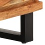 Mueble de TV madera maciza de acacia 100x34x46 cm de , Almacenamiento para CD y DVD - Ref: Foro24-377525, Precio: 85,10 €, De...