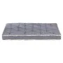 Cojín para sofá de palets azul 120x80x10 cm de vidaXL, Cojines para sillas y sofás - Ref: Foro24-314806, Precio: 70,16 €, Des...