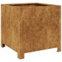 Jardinera de acero oxidado 40x40x40 cm de , Maceteros y jardineras - Ref: Foro24-851211, Precio: 51,45 €, Descuento: %