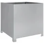 Jardinera de acero galvanizado 50x50x50 cm de , Maceteros y jardineras - Ref: Foro24-851218, Precio: 69,76 €, Descuento: %