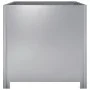 Jardinera de acero galvanizado 50x50x50 cm de , Maceteros y jardineras - Ref: Foro24-851218, Precio: 69,76 €, Descuento: %