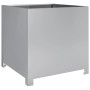 Jardinera de acero galvanizado 50x50x50 cm de , Maceteros y jardineras - Ref: Foro24-851218, Precio: 72,85 €, Descuento: %
