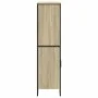 Aparador alto madera ingeniería roble Sonoma 79,5x35,5x137,5 cm de , Aparadores - Ref: Foro24-3295308, Precio: 115,66 €, Desc...