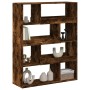 Estantería madera de ingeniería roble ahumado 100x33x125,5 cm de , Librerías y estanterías - Ref: Foro24-3309334, Precio: 98,...