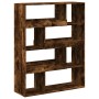 Estantería madera de ingeniería roble ahumado 100x33x125,5 cm de , Librerías y estanterías - Ref: Foro24-3309334, Precio: 98,...