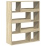 Separador de ambientes madera roble Sonoma 100x33x125,5 cm de , Librerías y estanterías - Ref: Foro24-3309485, Precio: 98,74 ...