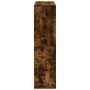 Separador de ambientes madera roble ahumado 100x33x125,5 cm de , Librerías y estanterías - Ref: Foro24-3309523, Precio: 95,01...