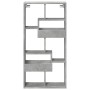 Armario de pared madera ingeniería gris hormigón 50x15x100 cm de , Estantes y estanterías - Ref: Foro24-854556, Precio: 42,00...