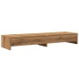 Soporte de monitor con cajones madera artisian 100x27x15 cm de , Bases y elevadores para ordenadores - Ref: Foro24-854678, Pr...
