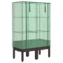 Arriate con cubierta invernadero aspecto ratán 80x40x140 cm de , Maceteros y jardineras - Ref: Foro24-4015805, Precio: 70,22 ...