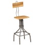 Taburetes de cocina 2 unidades madera maciza de teca reciclada de , Taburetes de cocina - Ref: Foro24-245807, Precio: 142,93 ...