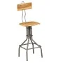Taburetes de cocina 2 unidades madera maciza de teca reciclada de , Taburetes de cocina - Ref: Foro24-245807, Precio: 141,59 ...