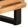 Mueble de TV madera maciza de acacia 80x34x46 cm de , Almacenamiento para CD y DVD - Ref: Foro24-377520, Precio: 64,98 €, Des...
