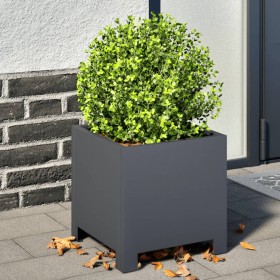 Jardineras 2 unidades acero gris antracita 30x30x30 cm de , Maceteros y jardineras - Ref: Foro24-851190, Precio: 60,33 €, Des...