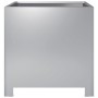 Jardinera de acero galvanizado 40x40x40 cm de , Maceteros y jardineras - Ref: Foro24-851209, Precio: 50,81 €, Descuento: %