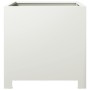 Jardineras 2 unidades acero blanco 40x40x40 cm de , Maceteros y jardineras - Ref: Foro24-851202, Precio: 83,62 €, Descuento: %
