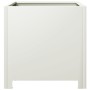 Jardineras 2 unidades acero blanco 40x40x40 cm de , Maceteros y jardineras - Ref: Foro24-851202, Precio: 83,62 €, Descuento: %