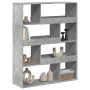 Estantería madera de ingeniería gris hormigón 100x33x125,5 cm de , Librerías y estanterías - Ref: Foro24-3309333, Precio: 98,...