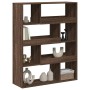 Separador de ambientes madera marrón roble 100x33x125,5 cm de , Librerías y estanterías - Ref: Foro24-3309489, Precio: 103,98...