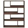 Separador de ambientes madera marrón roble 100x33x125,5 cm de , Librerías y estanterías - Ref: Foro24-3309489, Precio: 103,98...