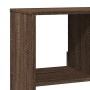 Separador de ambientes madera marrón roble 100x33x125,5 cm de , Librerías y estanterías - Ref: Foro24-3309489, Precio: 103,98...