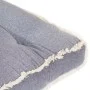 Cojín para sofá de palets gris antracita 120x80x10 cm de vidaXL, Cojines para sillas y sofás - Ref: Foro24-314797, Precio: 76...