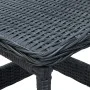 Mesa de jardín ratán sintético gris oscuro 45x45x46,5 cm de vidaXL, Mesas de jardín - Ref: Foro24-313306, Precio: 54,45 €, De...