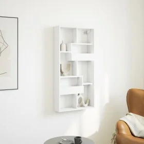 Armario de pared madera de ingeniería blanco 50x15x100 cm de , Estantes y estanterías - Ref: Foro24-854553, Precio: 41,20 €, ...