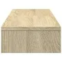 Soporte elevador pantalla ajustable roble Sonoma 80x24x10,5 cm de , Bases y elevadores para ordenadores - Ref: Foro24-854636,...
