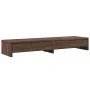 Soporte de monitor con cajones madera marrón roble 100x27x15 cm de , Bases y elevadores para ordenadores - Ref: Foro24-854676...