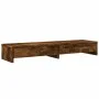 Soporte monitor y cajones madera roble ahumado 100x27x15 cm de , Bases y elevadores para ordenadores - Ref: Foro24-854674, Pr...