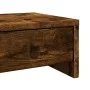 Soporte monitor y cajones madera roble ahumado 100x27x15 cm de , Bases y elevadores para ordenadores - Ref: Foro24-854674, Pr...
