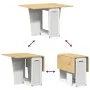 Mesa de comedor plegable mariposa Corona madera pino blanco by , Kitchen and dining tables - Ref: Foro24-4013435, Price: 194,...
