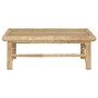 Mesa de jardín de bambú 65x65x30 cm de vidaXL, Sofás modulares de exterior - Ref: Foro24-313149, Precio: 70,40 €, Descuento: %