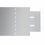 Paneles divisorios flexibles acero 10 uds galvanizado 100x14 cm de vidaXL, Ribetes y bordes para jardín - Ref: Foro24-271784,...
