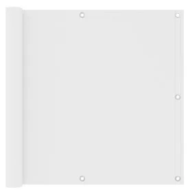 White 90x300 cm Oxford fabric balcony awning by vidaXL, Umbrellas - Ref: Foro24-134892, Price: 18,30 €, Discount: %
