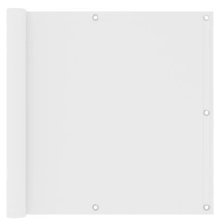 Toldo para balcón de tela oxford blanco 90x300 cm de vidaXL, Sombrillas - Ref: Foro24-134892, Precio: 18,30 €, Descuento: %