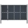 Anthrazitgraue Gartentür aus Stahl 350x175 cm von , Gartentore - Ref: Foro24-144539, Preis: 805,71 €, Rabatt: %