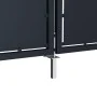 Anthrazitgraue Gartentür aus Stahl 350x175 cm von , Gartentore - Ref: Foro24-144539, Preis: 805,71 €, Rabatt: %