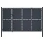 Anthrazitgraue Gartentür aus Stahl 350x150 cm von , Gartentore - Ref: Foro24-144538, Preis: 736,41 €, Rabatt: %