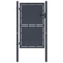 Puerta de jardín de acero gris antracita 100x175 cm de , Puertas de jardín - Ref: Foro24-144521, Precio: 324,30 €, Descuento: %