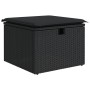 Set de sofás de jardín 7 pzas con cojines ratán sintético negro de , Conjuntos de jardín - Ref: Foro24-3275295, Precio: 526,5...