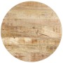 Mesa de bistró madera de mango rugosa Ø60x76 cm de , Mesas de cocina y de comedor - Ref: Foro24-321087, Precio: 170,66 €, Des...