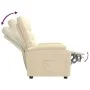 Cream fabric recliner. by , Armchairs - Ref: Foro24-344899, Price: 202,07 €, Discount: %