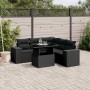 Set de sofás de jardín 6 piezas y cojines ratán sintético negro de , Conjuntos de jardín - Ref: Foro24-3269155, Precio: 468,0...
