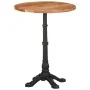 Mesa de bistró madera maciza de acacia Ø60x76 cm de , Mesas de cocina y de comedor - Ref: Foro24-321088, Precio: 172,69 €, De...