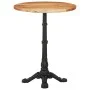 Mesa de bistró madera maciza de acacia Ø60x76 cm de , Mesas de cocina y de comedor - Ref: Foro24-321088, Precio: 172,69 €, De...