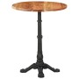 Mesa de bistró madera maciza de acacia Ø60x76 cm de , Mesas de cocina y de comedor - Ref: Foro24-321088, Precio: 176,82 €, De...