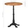 Mesa de bistró madera maciza de acacia Ø60x76 cm de , Mesas de cocina y de comedor - Ref: Foro24-321088, Precio: 172,69 €, De...